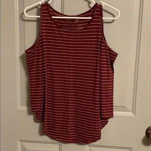 Long sleeve off the shoulder shirt